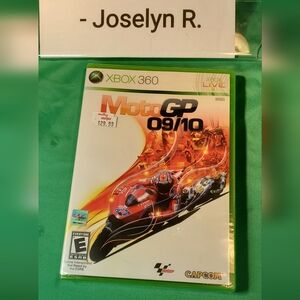 MotoGP 09/10 (Microsoft Xbox 360, 2010) Brand New & Sealed! Capcom